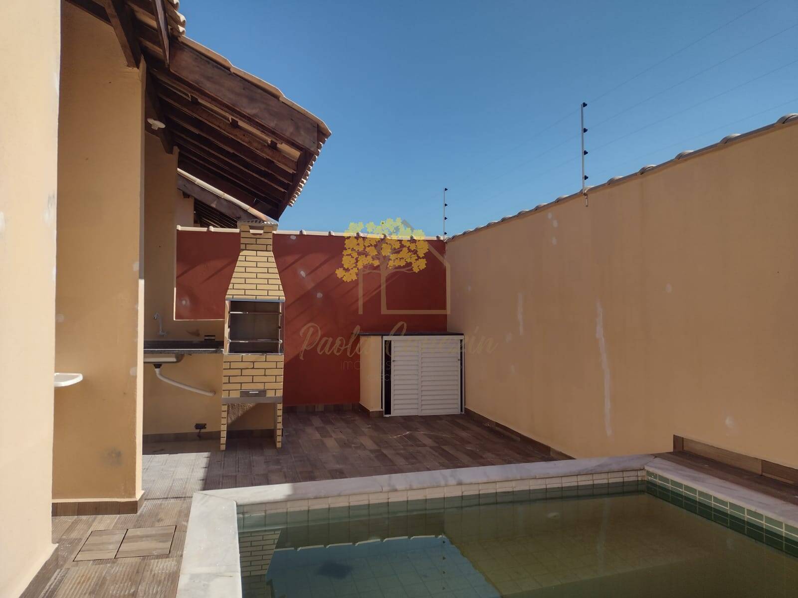 Cibratel 2 - casa em condomínio 2 dormitórios piscina