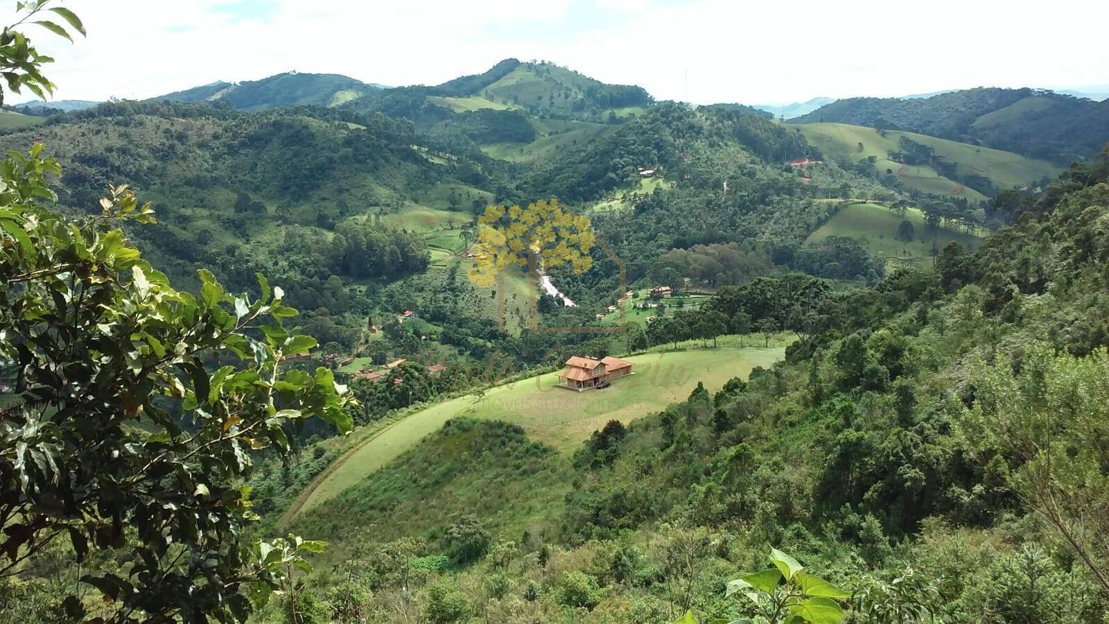 Gonçalves 7ha com casa pronta e vista para cachoeira 7 quedas
